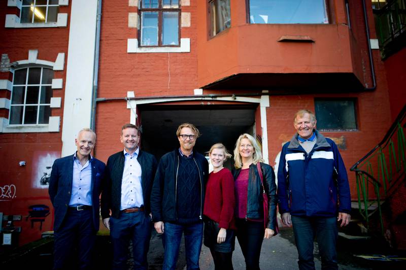 Stavanger Høyres nominasjonsliste er klar. F.v.:  Frank-Arild Normanseth, Nils Petter Flesjå, John Peter Hernes, Nina Ørnes, Sissel Knutsen Hegdal og Egil Olsen. 