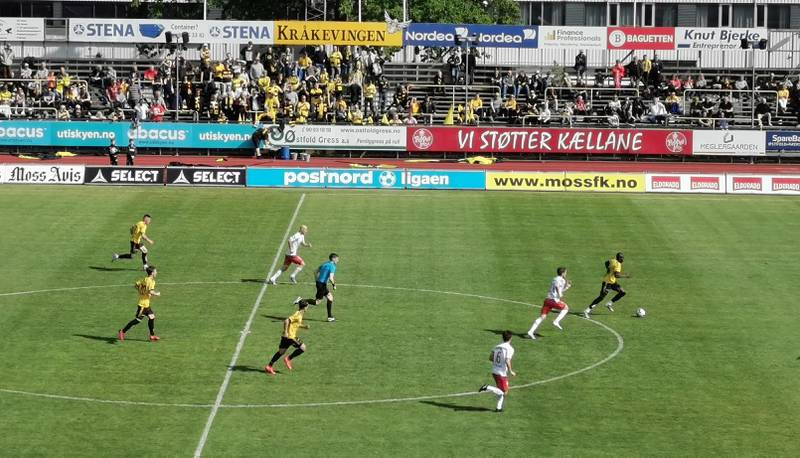 TAPTE: Moss maktet ikke å hamle opp med gjestene fra Fredrikstad på Melløs lørdag.