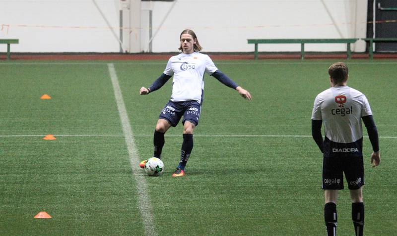 Julian Ryerson og Viking spiller mot FKH i ettermiddag. Foto: Per Thime.