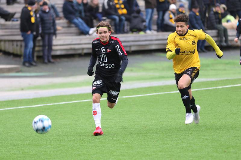 Eirik Vestby fikk nye minutter i FFK-drakta i sesongoppkjøringen.