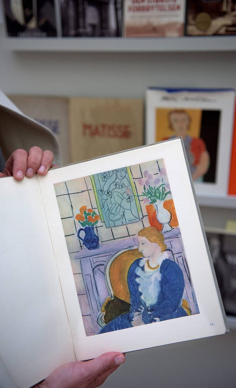 Dette er Matisse-bildet som satt i gang hele prosessen. FOTO: MIMSY MØLLER