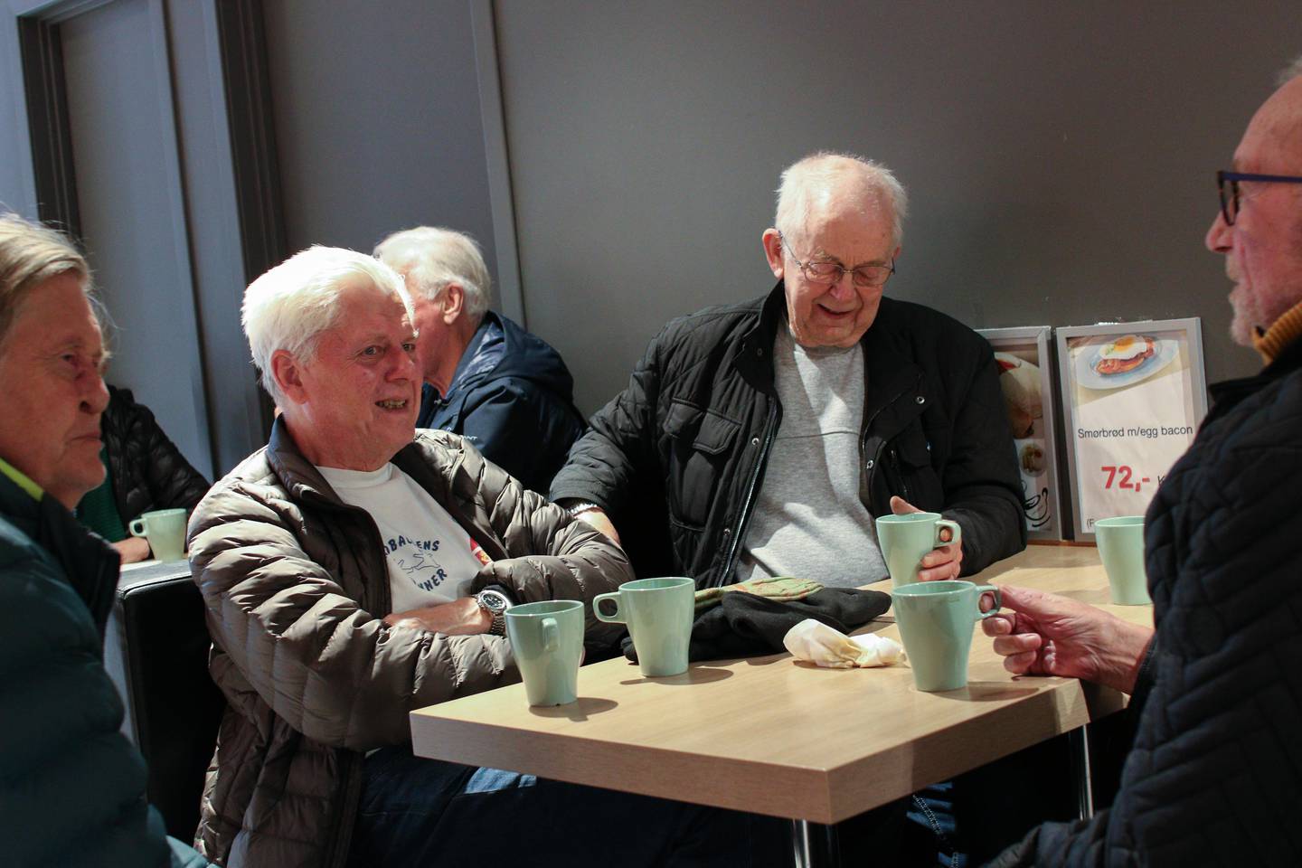 AP-prosjekt. Grorud. Ap. Kafégjengen. Nils Magnus Preste,Arild Rach, Arild Ekstrøm. FOTO: SOFIE PRESTEGÅRD