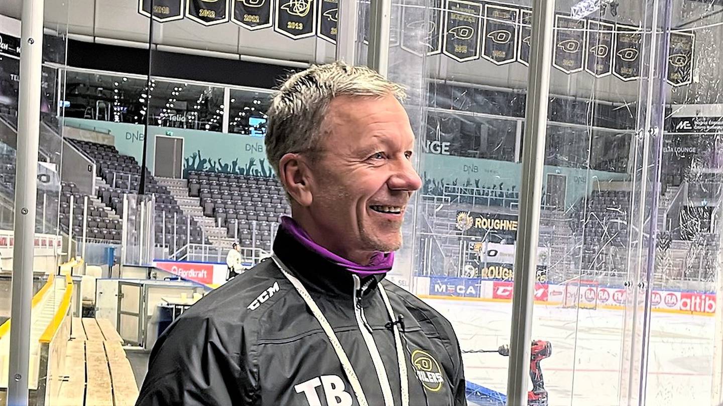 Stavanger Oilers-trener Todd Bjorkstrand