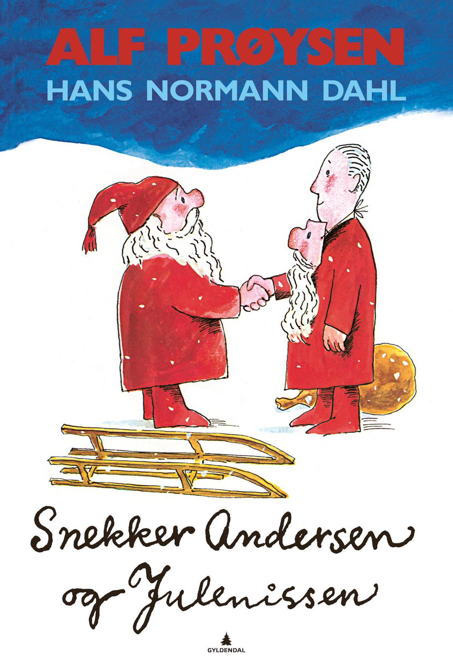 Hans Normann Dahls Prøysen-illustrasjoner, særlig til Snekker Andersen-fortellingen, er blitt et folkekjært felleseie. FOTO: GYLDENDAL