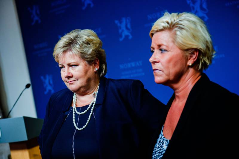 Erna Solberg forsøker å skape mer blest om regjeringsprosjektet. FOTO: NTB SCANPIX