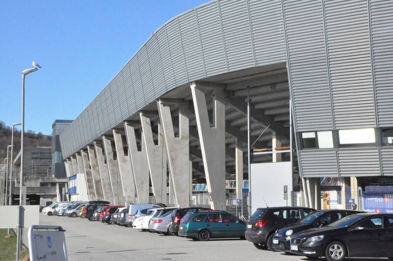 Sørsiden av SR-Bank Arena