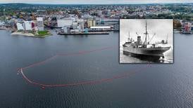 Skip fra 2. verdenskrig har lekket olje i Oslofjorden i over en måned