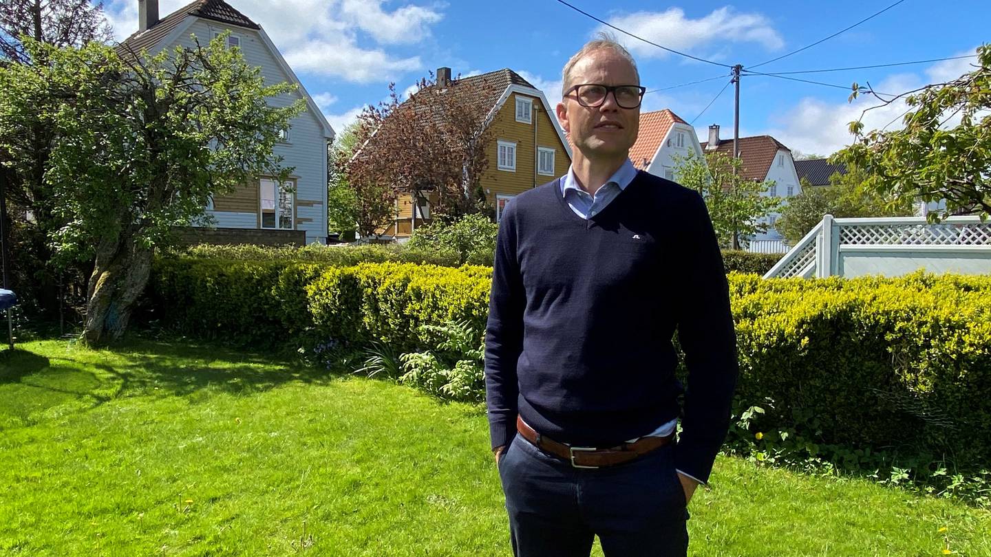 Sjeføkonom i SpareBank 1 SR-Bank, Kyrre M. Knudsen tror boligprisveksten i Stavanger-området vil avta noe utover høsten og mot 2022.