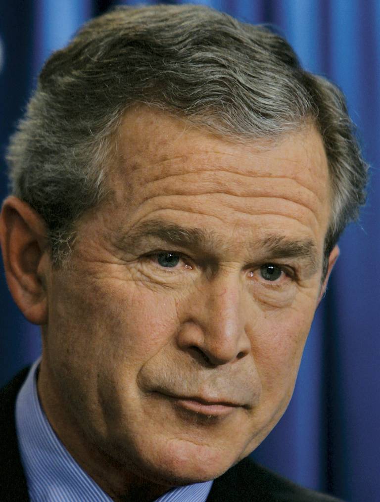 George W. Bush var president i USA fra 2001 til 2009.