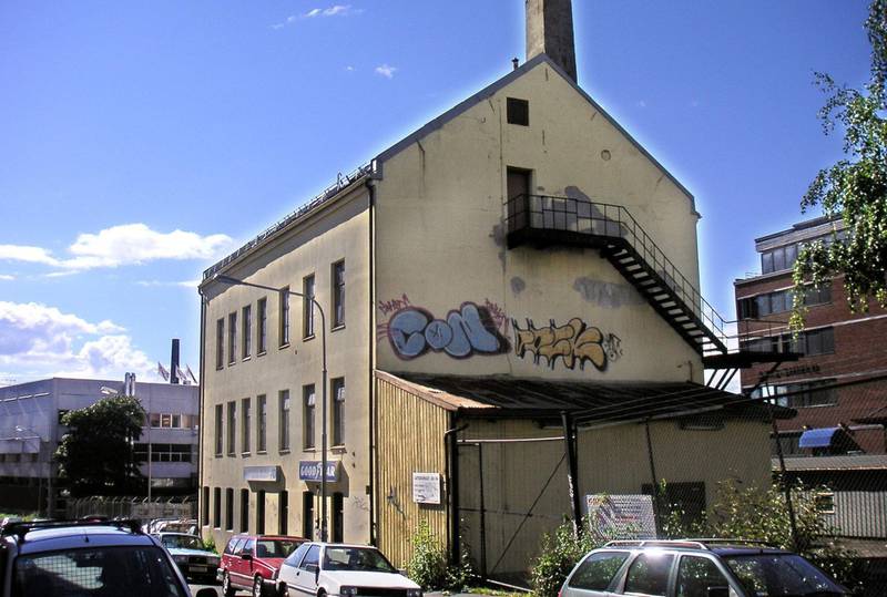 Bygningen i Gøteborggata 32 der Ole N. Ruuds møbelfabrikk hadde tilhold. I Folmers barndom ga fabrikken arbeid til 40 snekkere.