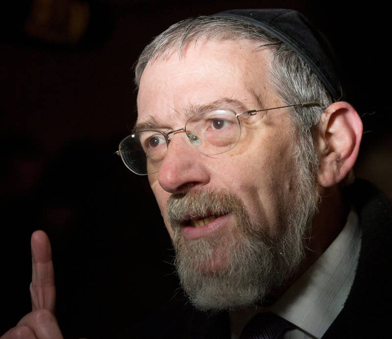 Rabbiner Michael Melchior har vært sentral i tilnærmingen mellom Israel og Saudi-Arabia. 