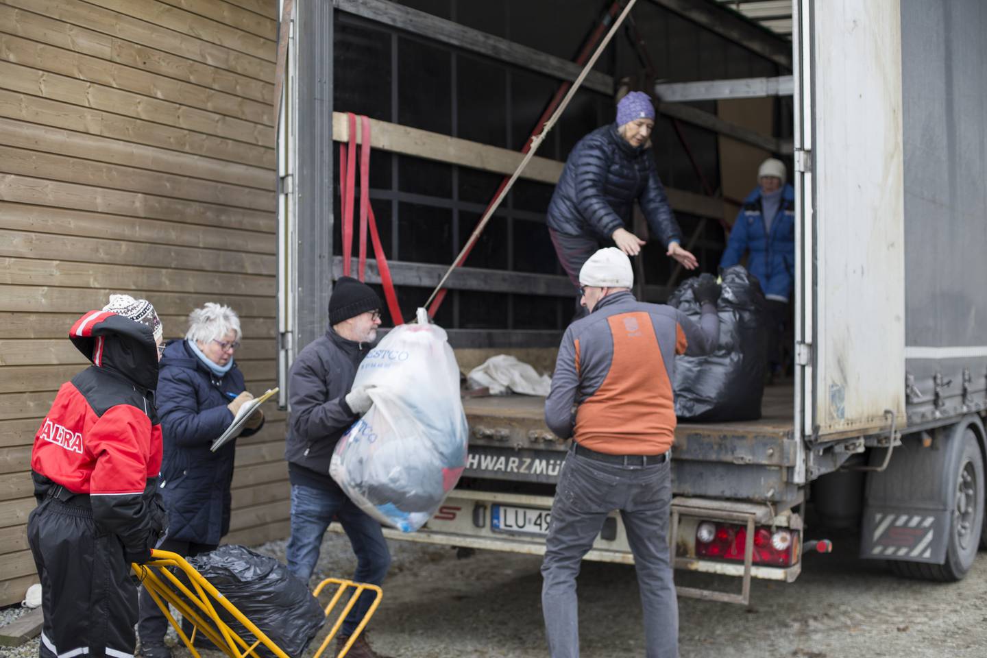 Klippen Sandnes har innsamlingsaksjon for Ukraina.