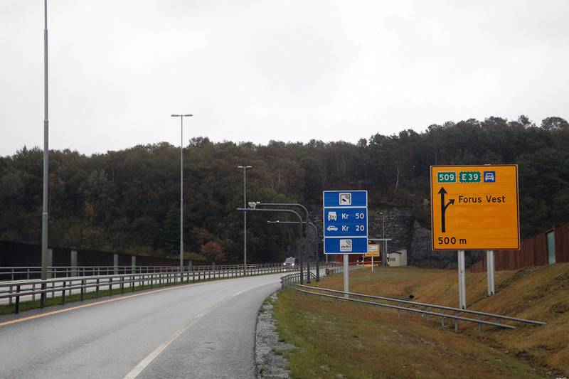 Denne stasjonen på Solasplitten skal ikke lenger registrere kjøretøy på vei fra Sola mot Stavanger.