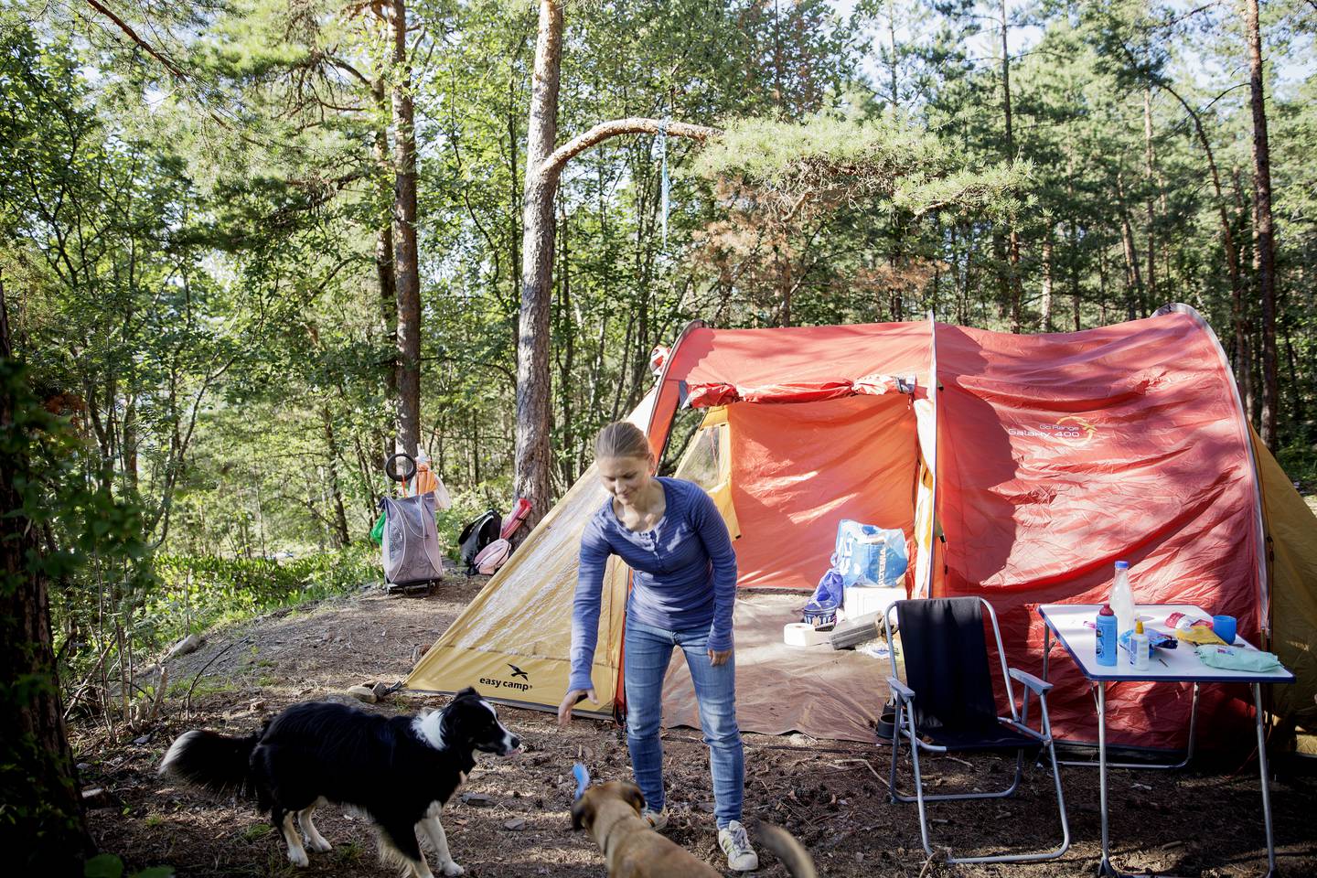 Shandi Olsen har campet på Langøyene siden hun var ungdom.