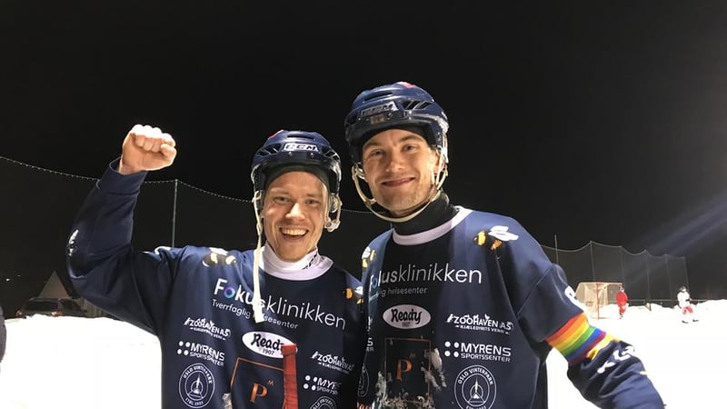 Isac Jerner og Felix Ljungberg hadde mye suksess i Ready sist vinter.