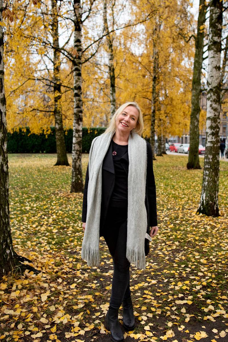 Linn Skåber. Skuespiller, komiker og tekstforfatter. Birkelunden.