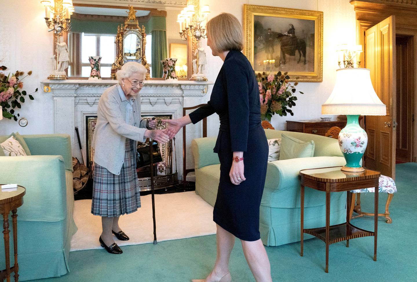 Senest tirsdag ble dronningen avbildet, da hun tok i mot den nye statsministeren, Liz Truss, på Balmoral.