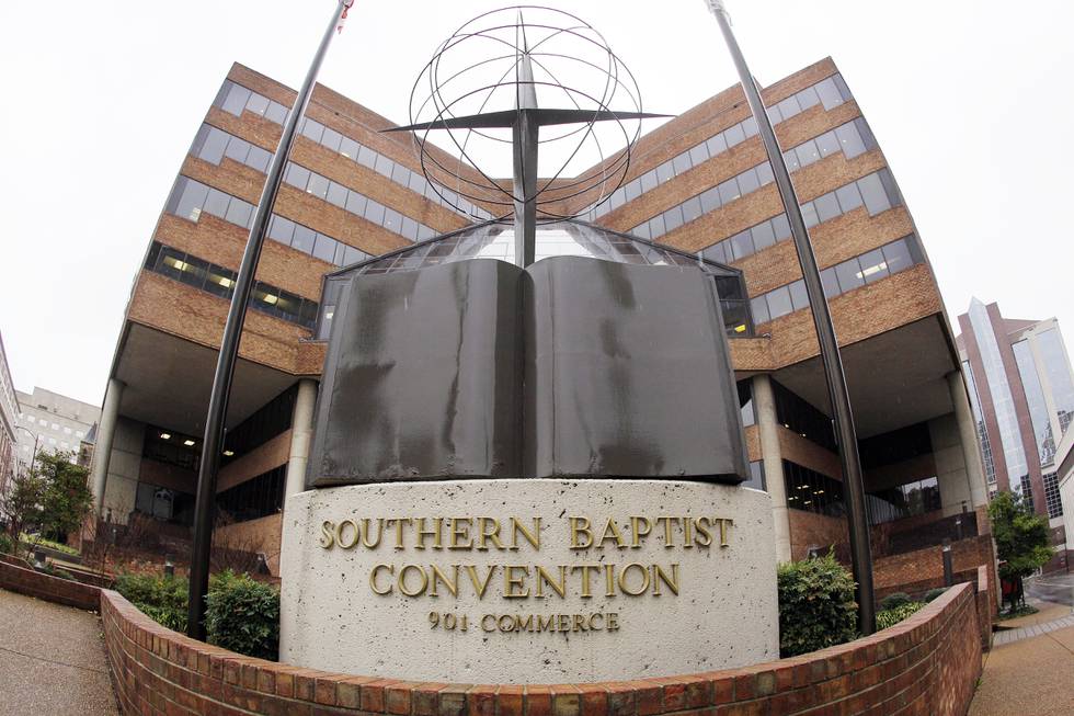 Rapporten avslørte at ledelsen i Sørstatsbaptistene dysset ned overgrep i flere tiår. Her fra hovedkontoret i Nashville. Foto: Mark Humphrey / AP / NTB