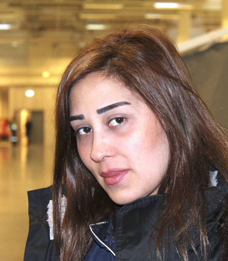 Hiba Najjar (28) tømte lommene for Dagsavisen Moss Dagblad.