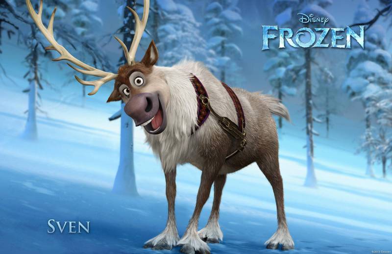Sven i «Frost», et større trekkplaster enn Mikke Mus når Disney+ retter sitt disneyske arsenal mot et ivrig norsk strømmepublikum. Foto: The Walt Disney Company