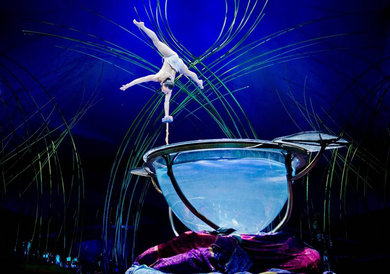 Forestillingen «Amaluna» med Cirque du Soleil i Paris byr på mange magiske øyeblikk. FOTO: CIRQUE DU SOLEIL