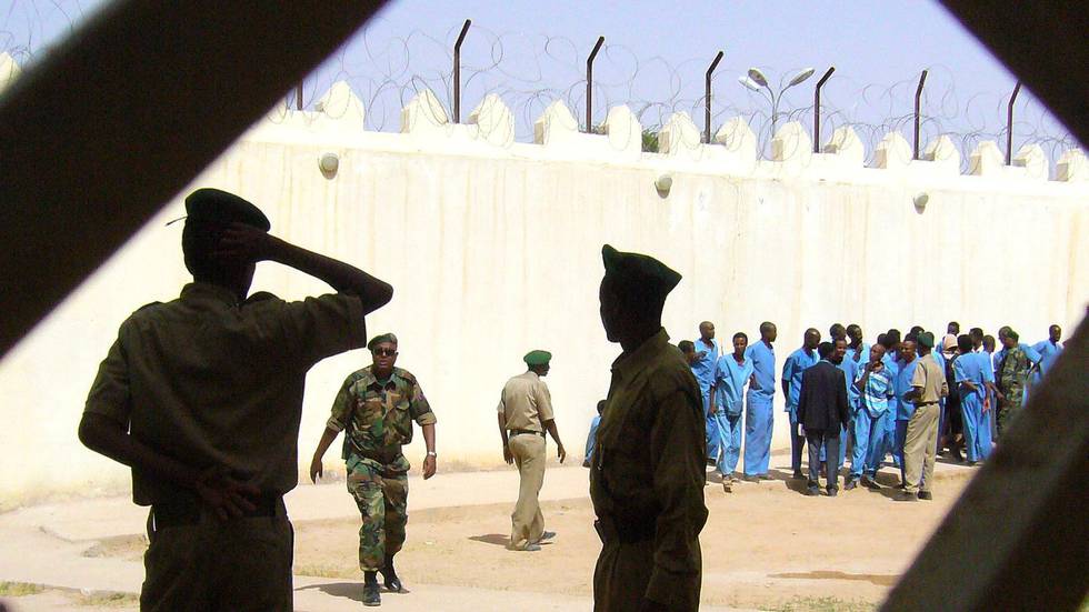 Nordmannen sitter fengslet i dette piratfengselet i Hargeisa.