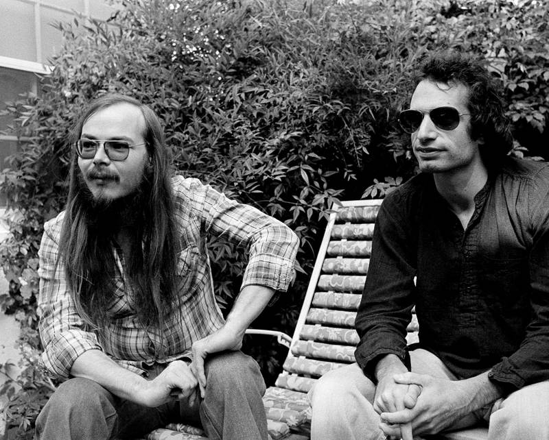 Walter Becker og Donald Fagen i 1977, da de ga ut mesterverket «Aja». FOTO: NTB SCANPIX