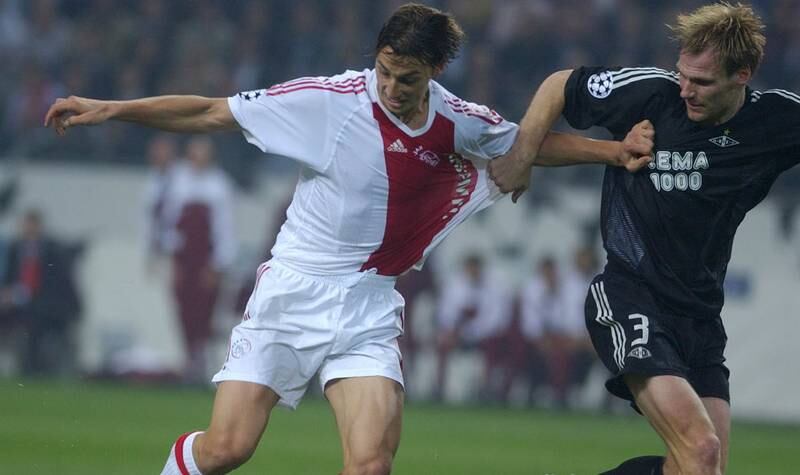 Slik så det ut da Rosenborgs Erik Hoftun møtte Zlatan Ibrahimovic og Ajax i Mesterligaen i 2002. I kveld møtes de to lagene igjen, men nå i kvalifisering til Europaligaen.