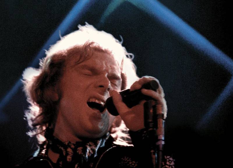 Van Morrison som feiret superstjerne i 1973, fra albumet «It’s Too Late To Stop Now». 