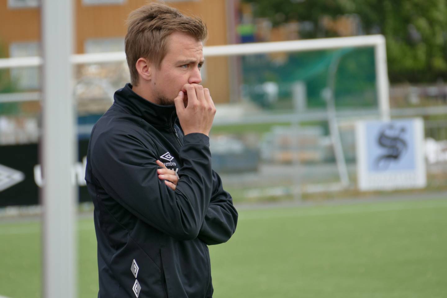 Eirik Kjønø fikk oppgaven å lede Grorud i hovedtrenerens fravær.