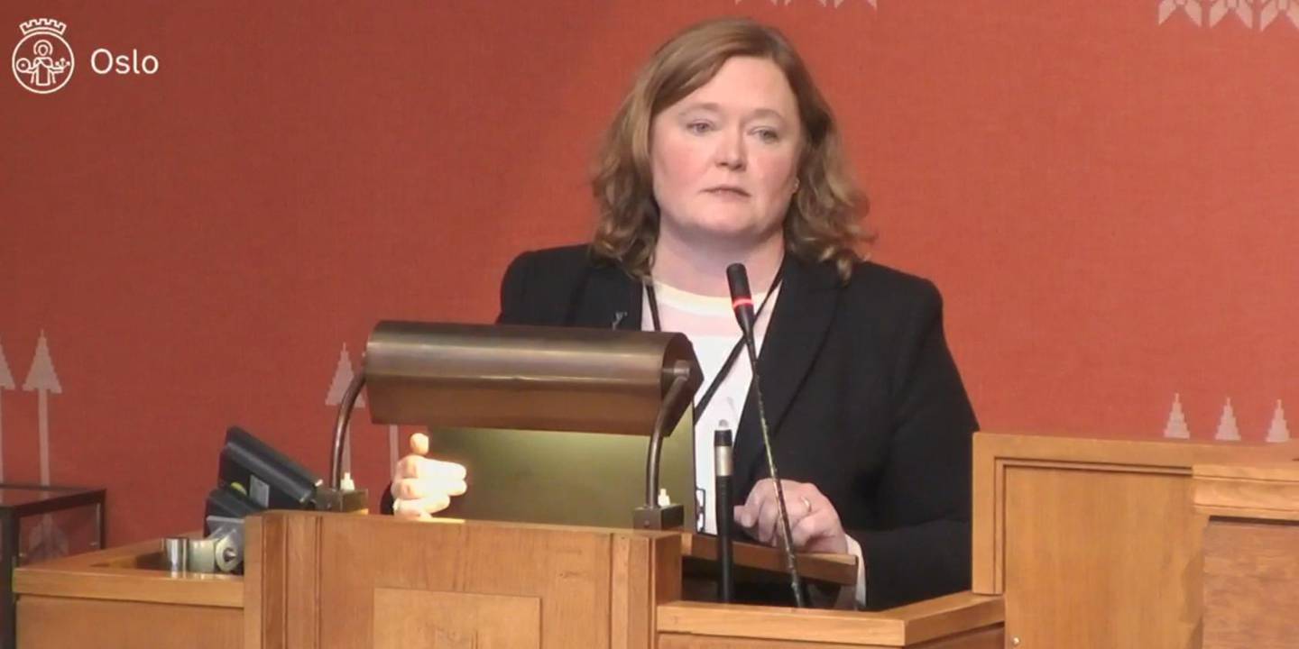 Anne Rygg, nestleder i finansutvalget i Oslo bystyre, for Høyre.
