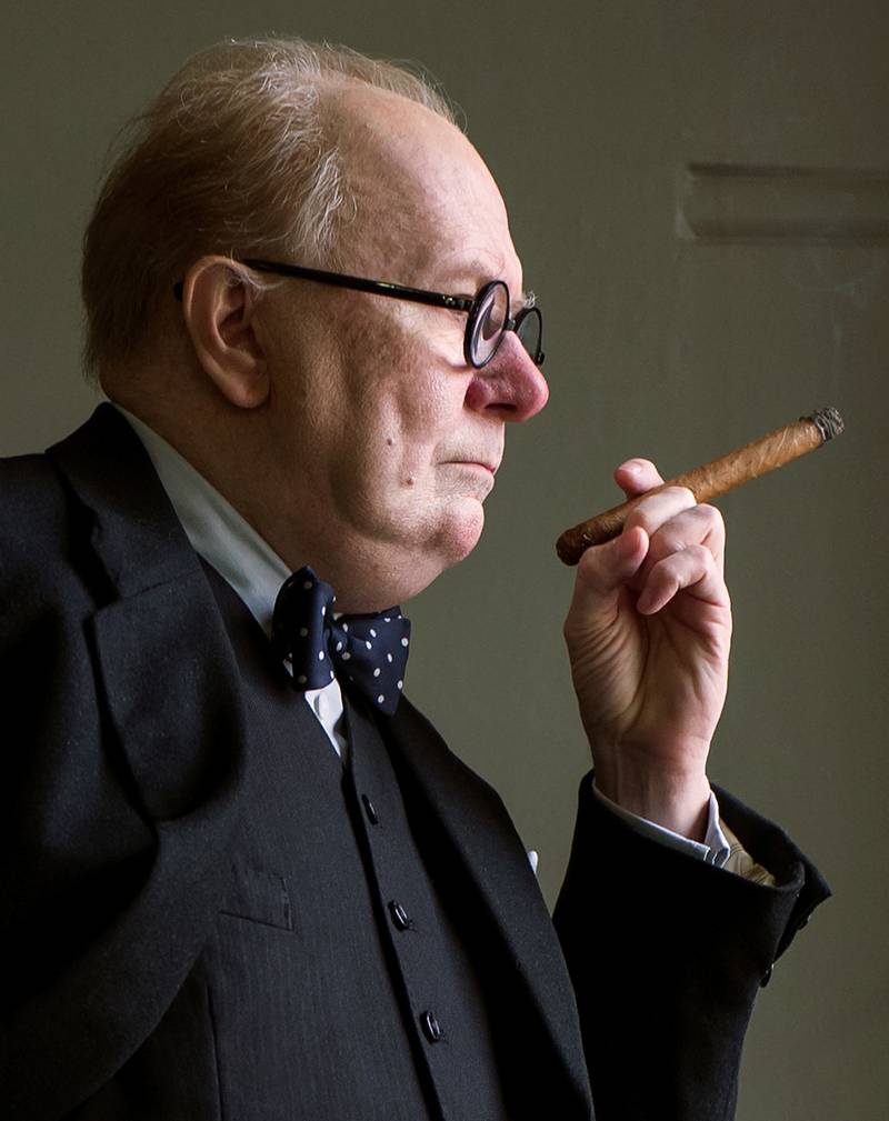 Gary Oldman fikk endelig uttelling også av Oscar-akademiet – for tolkningen av Winston Churchill. FOTO: UIP