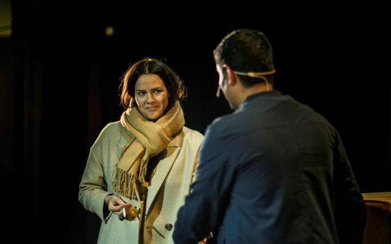 Fra forestillingen «Tante Ulrikkes vei» på Rommen scene. FOTO: ERIKA HEBBERT/DET NORSKE TEATRET