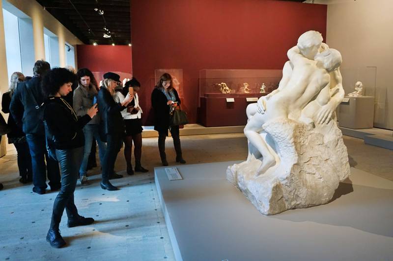 På Grand Palais kan du se en stor jubileumsutstilling som markerer 100-årsdagen til Auguste Rodin, den fremste representant for impresjonismen i skulpturen. ALLE FOTO: CHRISTINE BAGLO