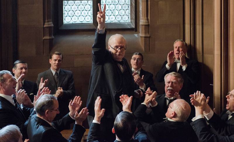Gary Oldmans tolkning av Winston Churchill har stø kurs mot Oscars. FOTO: UIP