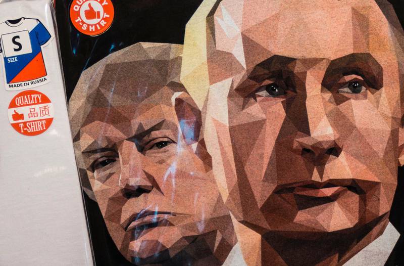SPENT: Denne uka møtes Trump og Putin for første gang. Det har blitt nær     umulig for Trump å promotere et mer vennlig bilde av russiske myndigheter, skriver Minda Holm.FOTO: MLADEN ANTONOV/NTB SCANPIX