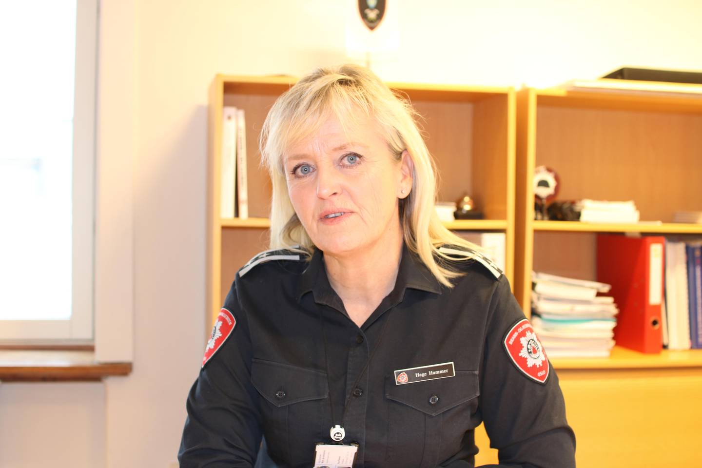 Avdelingssjef for brannforebyggende avdeling i Oslo brann- og redningsetat, Hege Hammer, jobber for å bedre brannsikkerheten hos utsatte grupper. 