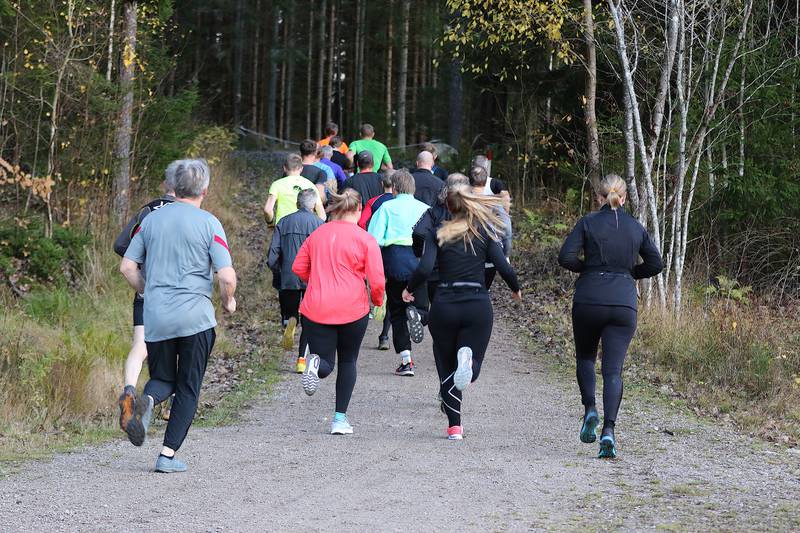 24 løpere, bare tre av dem kvinner, stilte til start i årets 20. og siste utgave av Borredalen Rundt.