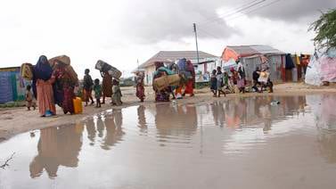 Over én million mennesker fordrevet som følge av flommen i Somalia
