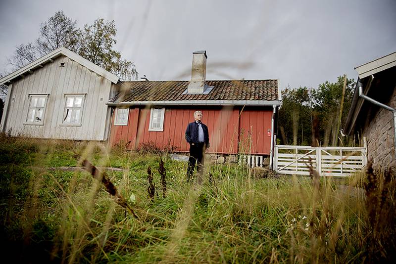 - Jeg kjenner stolthet, sier Arnfinn Bondkall, 7. generasjon Bondkall, her i Kalveløkka på gården.