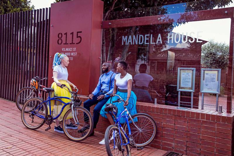 Nelson Mandela bodde i townshipen Soweto i Johannesburg i mange år. I dag er huset hans blitt museum.