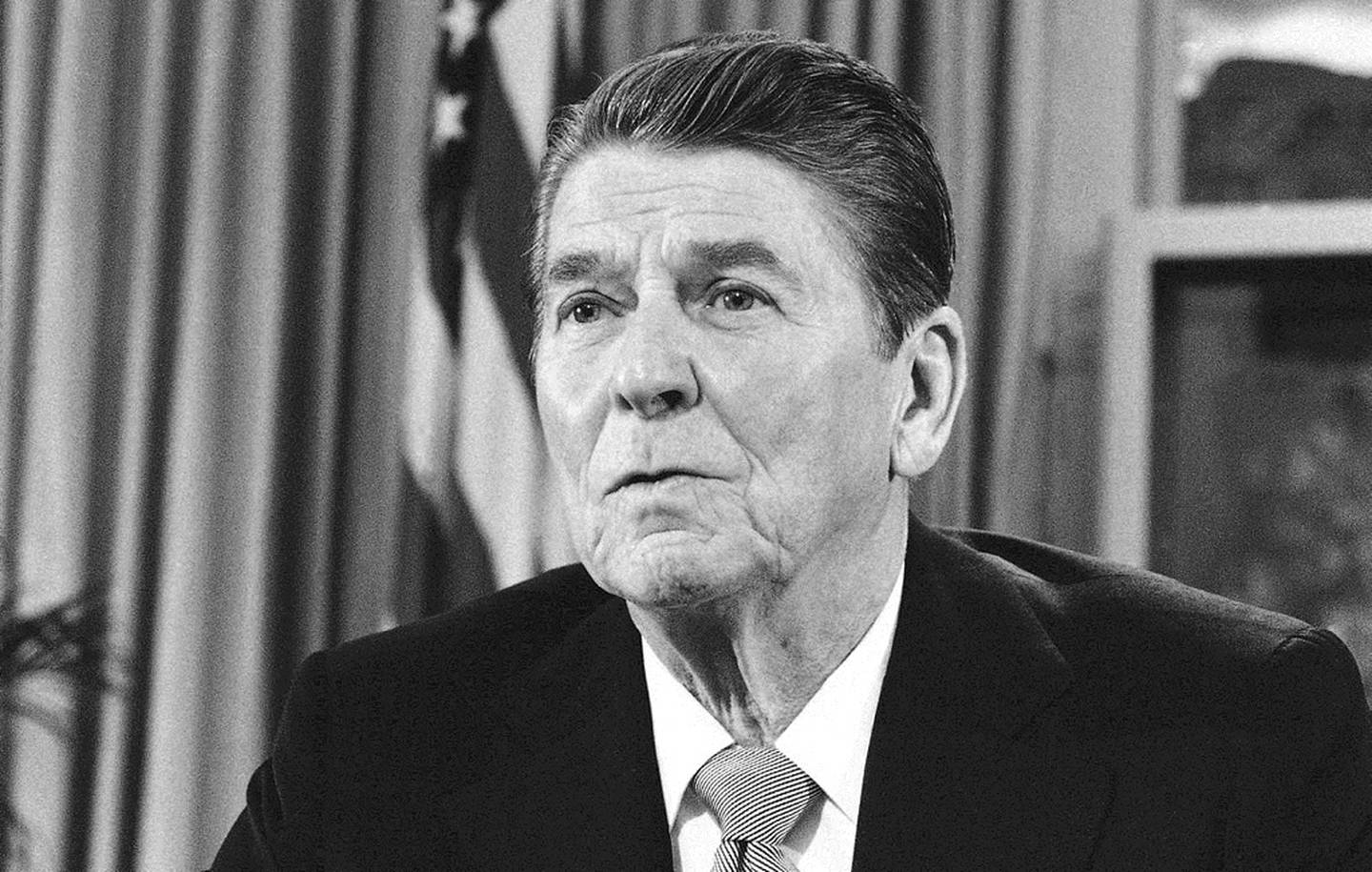 Ronald Reagan i 1984.