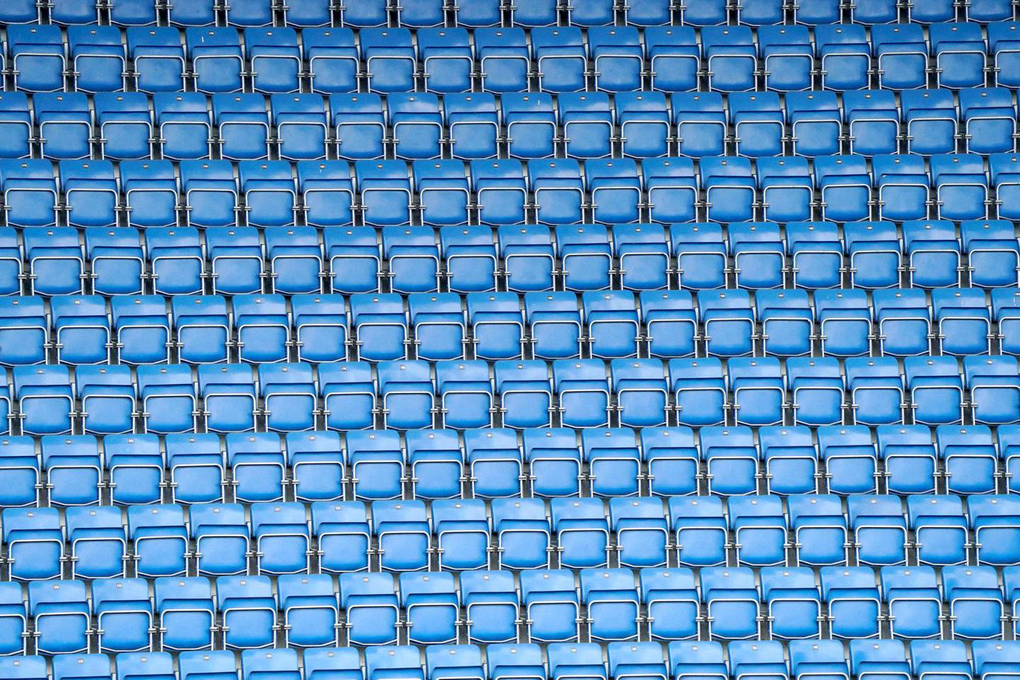 Men sånn. Det kommer ikke til å sitte noen på setene på Intility i Oslo. Foto: Gorm Kallestad/NTB scanpix