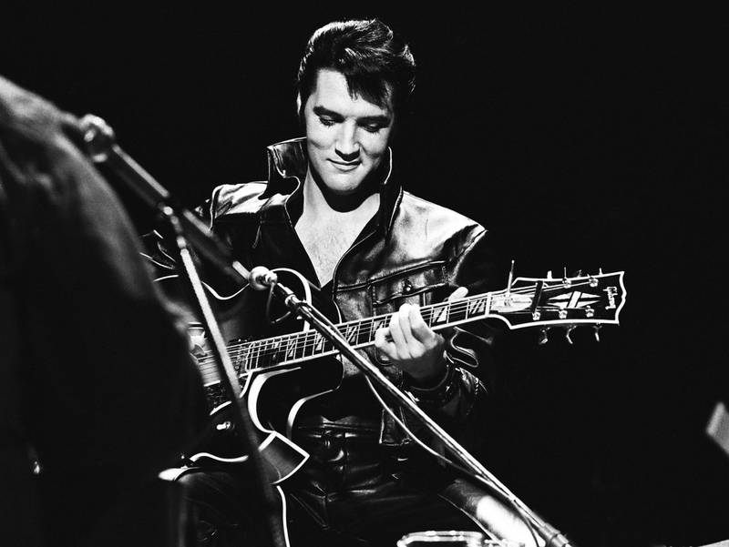 Elvis Presley i strålende svart/hvitt fra sitt såkalte comeback i 1968.
FOTO: RCA/SONY MUSIC