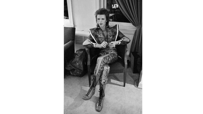 David Bowie i den såkalte Ziggy Stardust-perioden. Her fotografert i desember 1972 i Philadelphia. FOTO: NTB SCANPIX