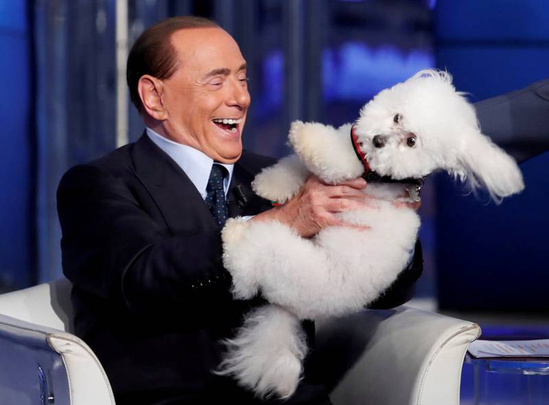 Silvio Berlusconi er politisk udødelig, mener italienske kommentatorer etter lokalvalget søndag. Her er han under en TV-opptreden nylig.
