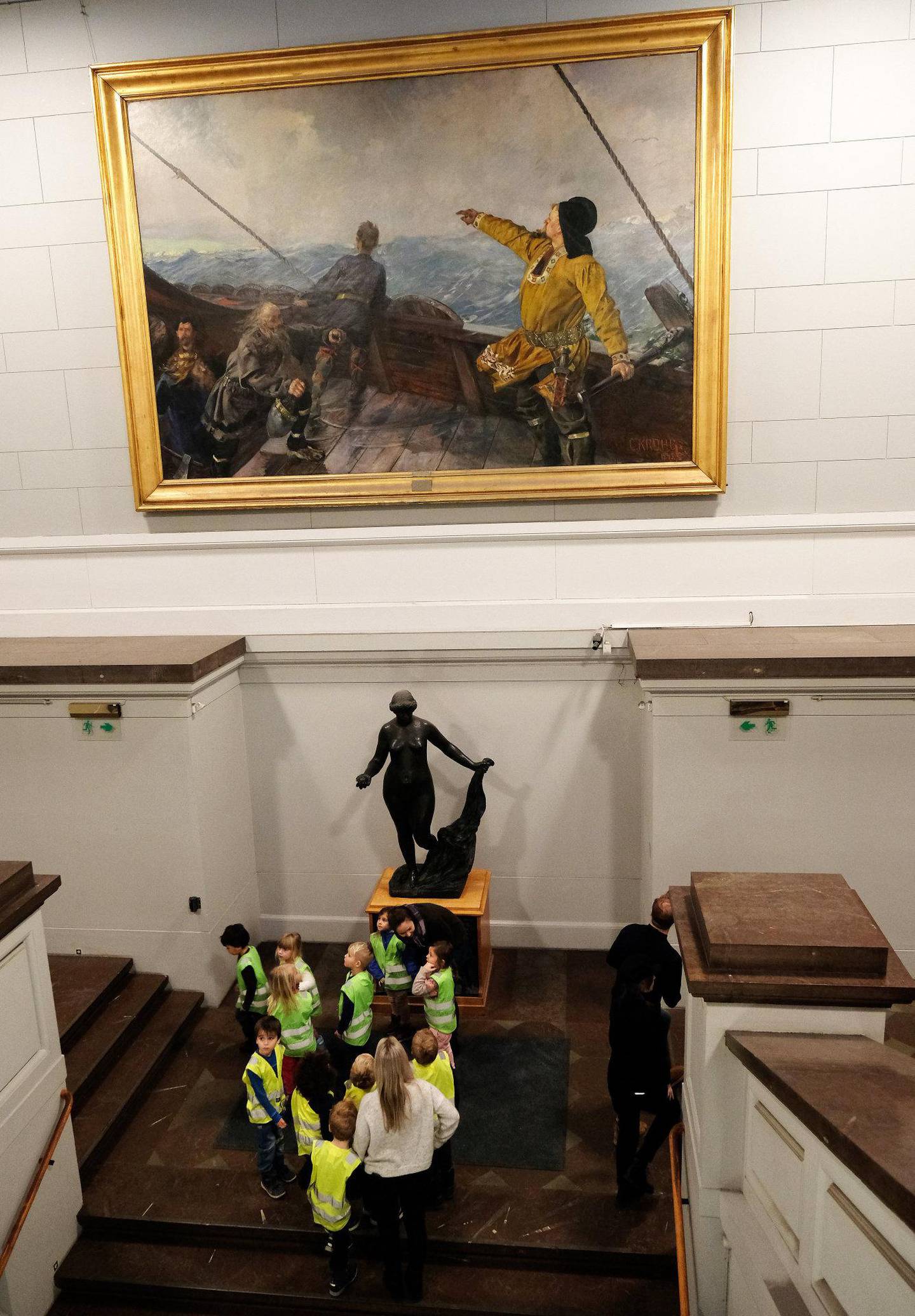 Denne helgen stenger Nasjonalgalleriet i Oslo dø rene for godt. Nasjonalmuseets samling blir ikke å se igjen før nybygget åpner på Vestbanen en gang i 2020. ALLE FOTO: MODE STEINKJER