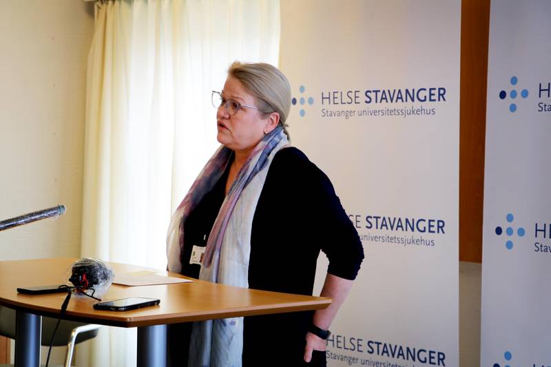 Sykehusdirektør Inger Cathrine Bryne planlegger for flere nye innleggelser av koronapasienter på SUS.