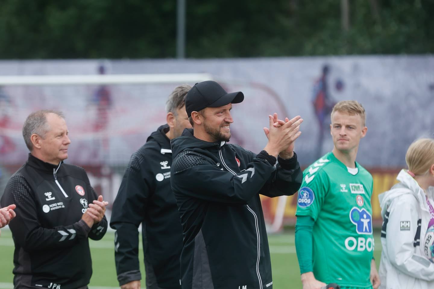 Kåffa-trener Johannes Moesgaard kunne smile over å få med seg tre poeng i første kamp etter ferien.