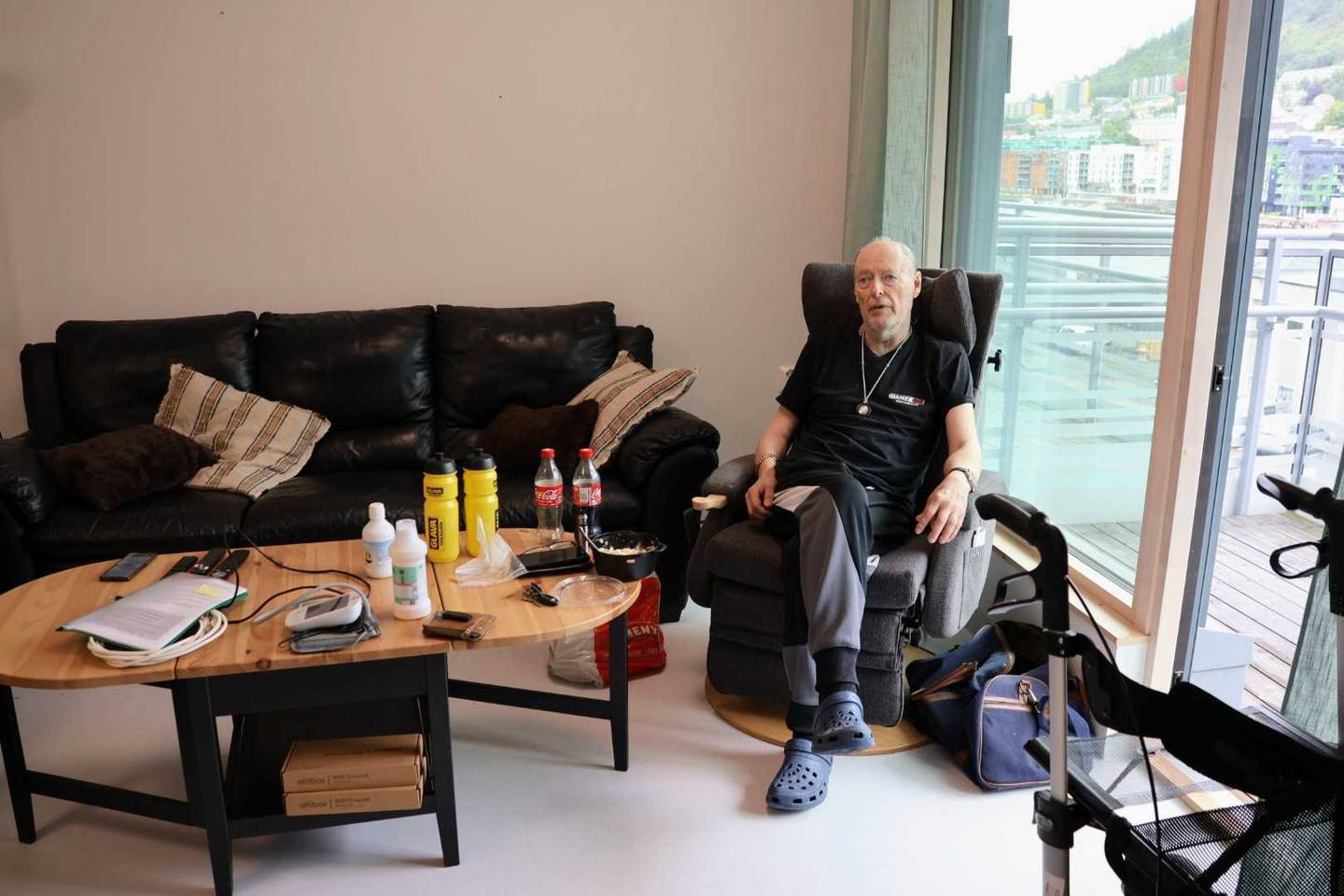 Einar Andre Solvang flytter inn på Johannessenteret omsorg pluss